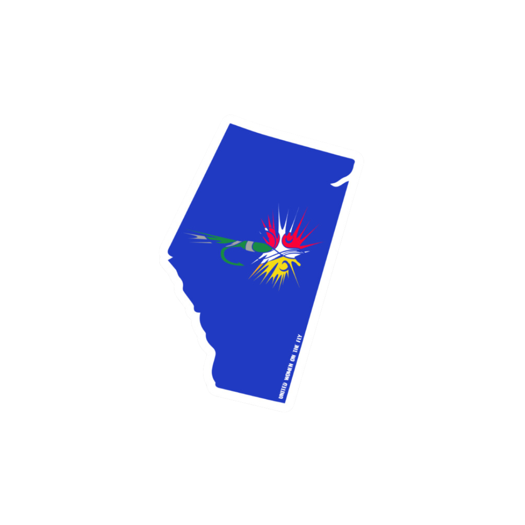 Alberta Canada UWOTF World Sticker