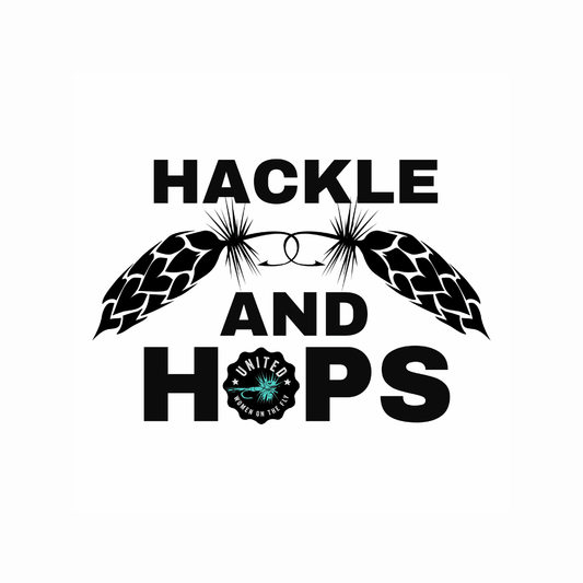 Hackle and Hops Sticker