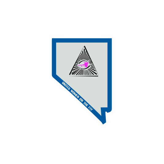 Nevada Pyramid Lake UWOTF State Sticker