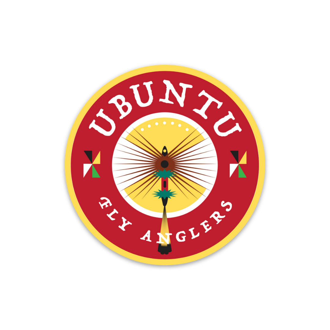 Ubuntu Fly Anglers Logo 3x3 Sticker