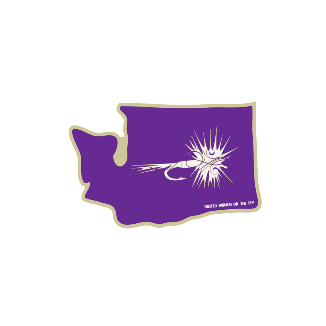 Washington Huskies UWOTF State Sticker