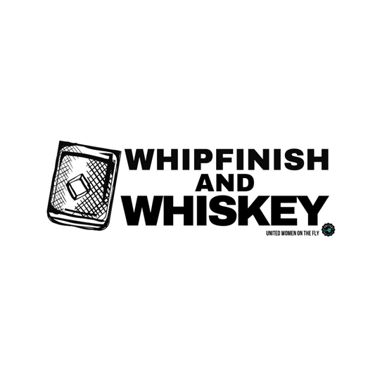 Whipfinish and Whiskey Sticker