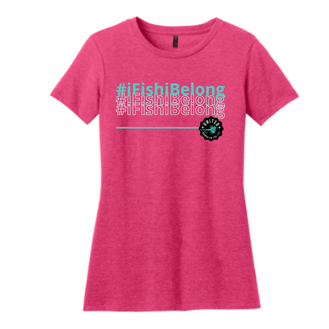 iFishiBelong Hashtag Tee - Women's